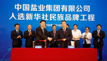 中鹽集團入選新華社民族品牌工程