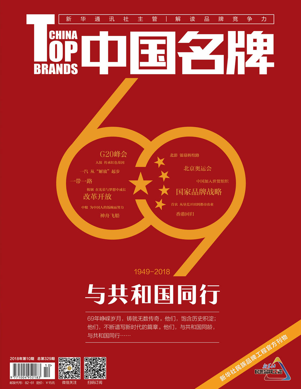 《中國名牌》電子雜志2018年第10期